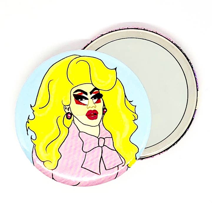 Bite Your Granny - Wholesale Compact Mirror - Trixie Pocket Mirror
