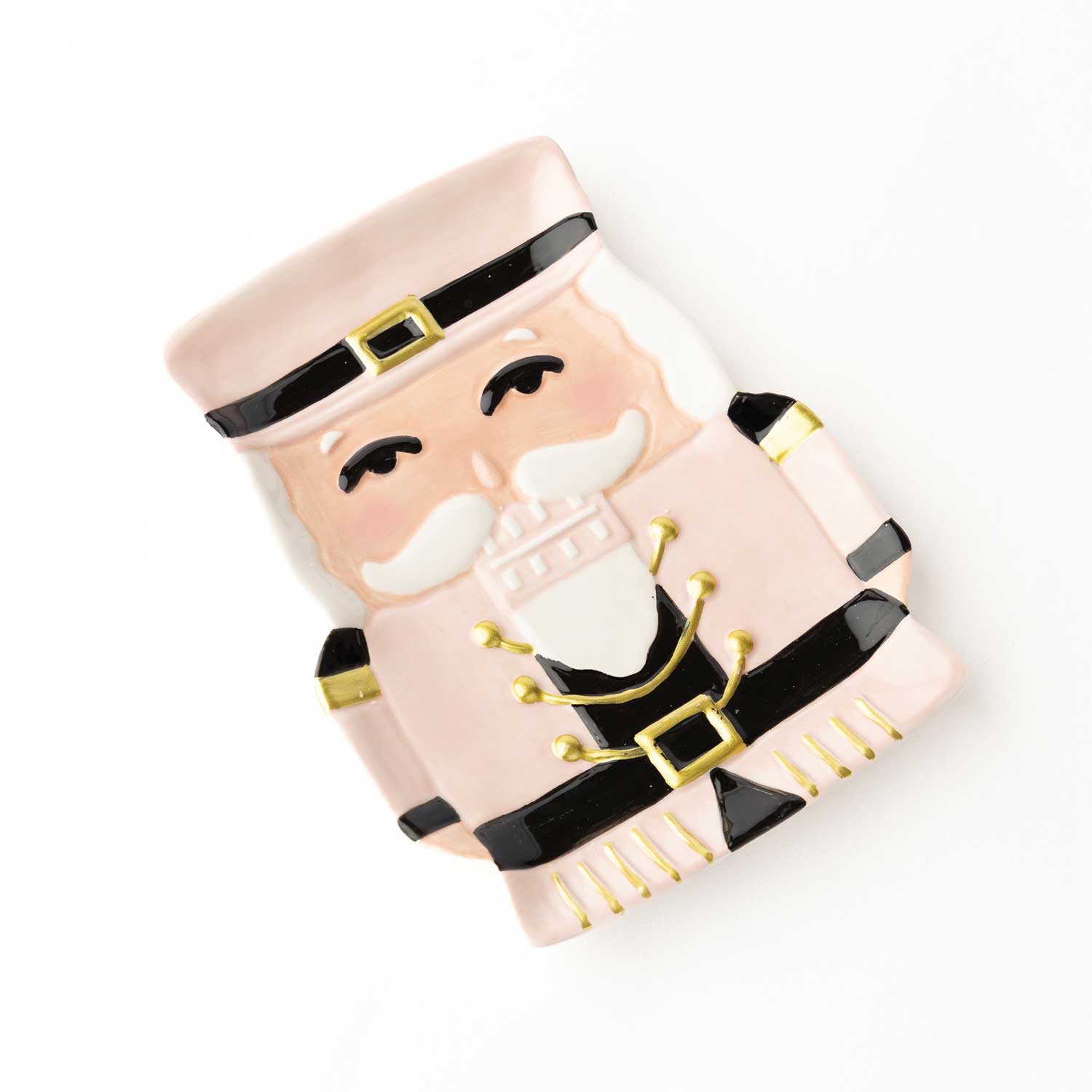 8 Oak Lane - Wholesale Decorative Plate/Dish/Bowl - Pink Nutcracker Dessert Plate3