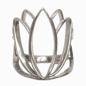 Lotus Ring for wholesale by Lina Shatara Designs
