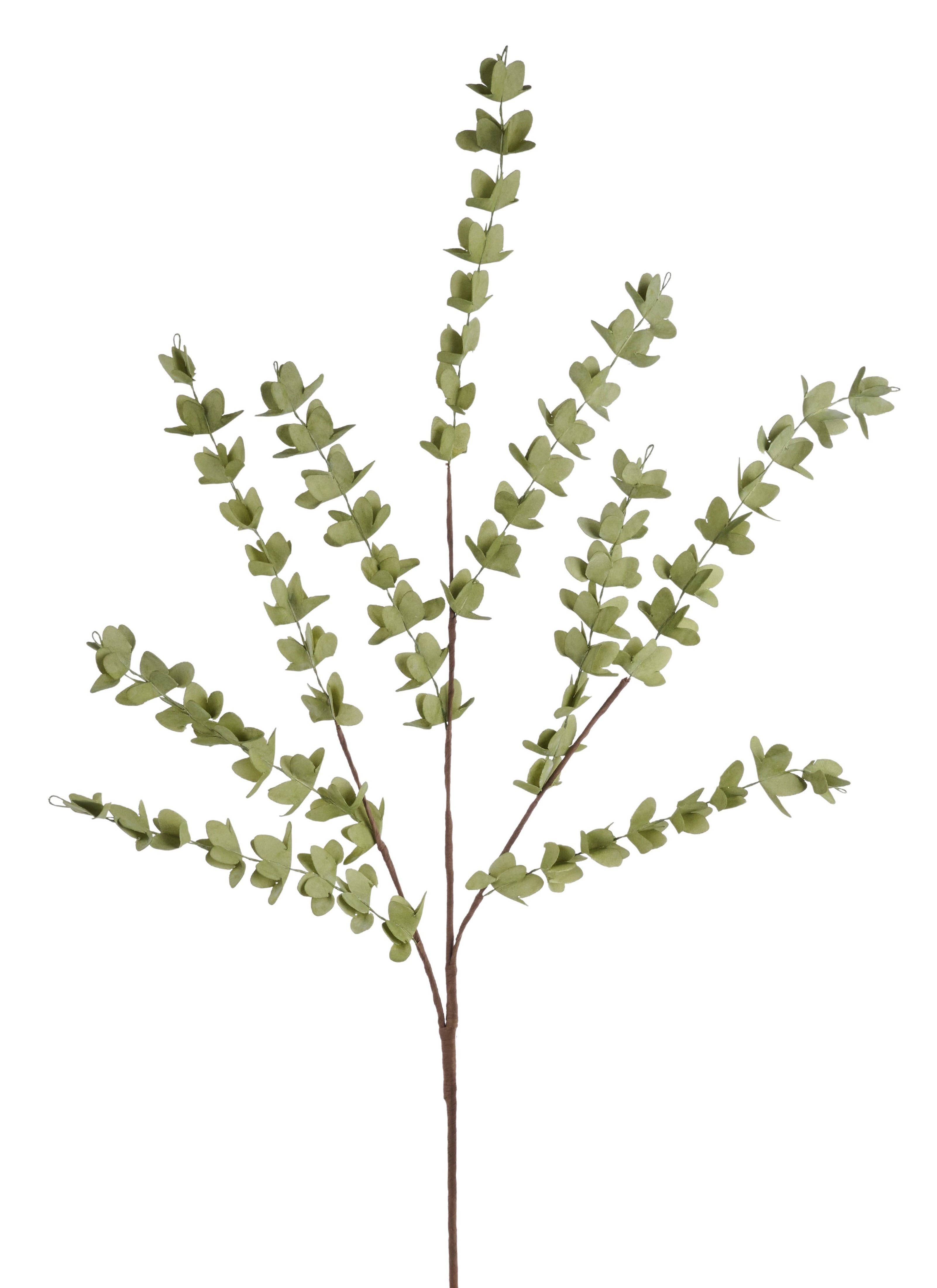 DecoExchange - Wholesale Artificial Plant - 30"L Foam Mini Leaf Spray Green FG6693090