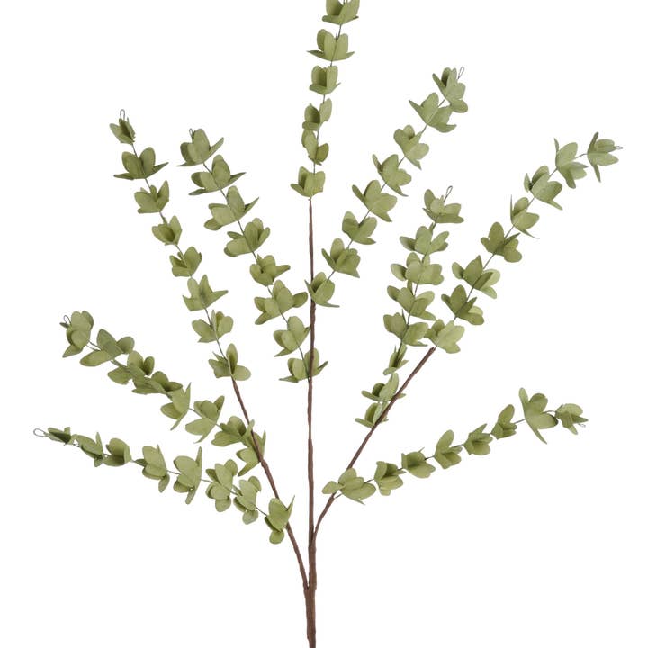 DecoExchange - Wholesale Artificial Plant - 30"L Foam Mini Leaf Spray Green FG669309