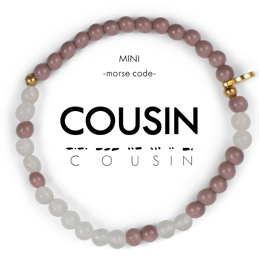 ETHICGOODS – wholesale Beaded bracelet – Kids – MINI Morse Code Bracelet | COUSIN0