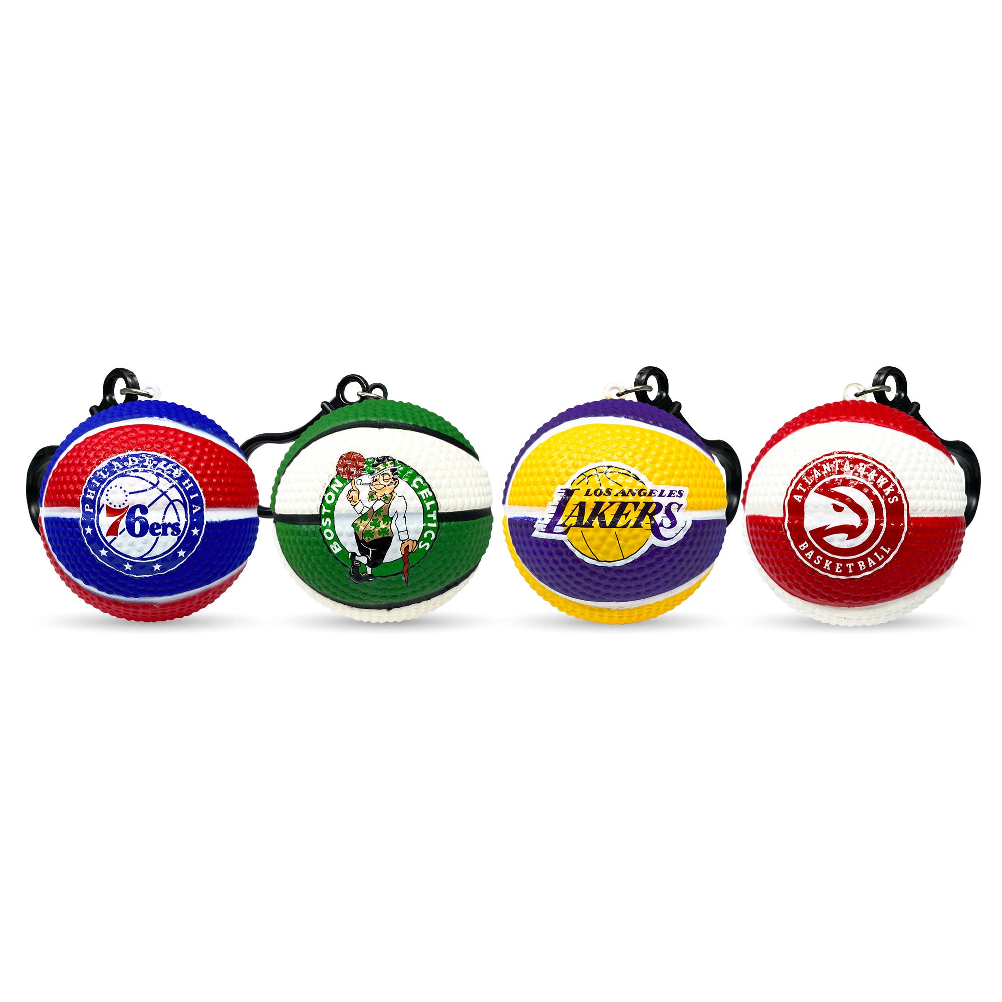 Party Animal, Inc. - Wholesale Squishy Toy - Kids & Baby - SqueezyMate NBA Basketballs Series 1 Gravity Feed Display - 3