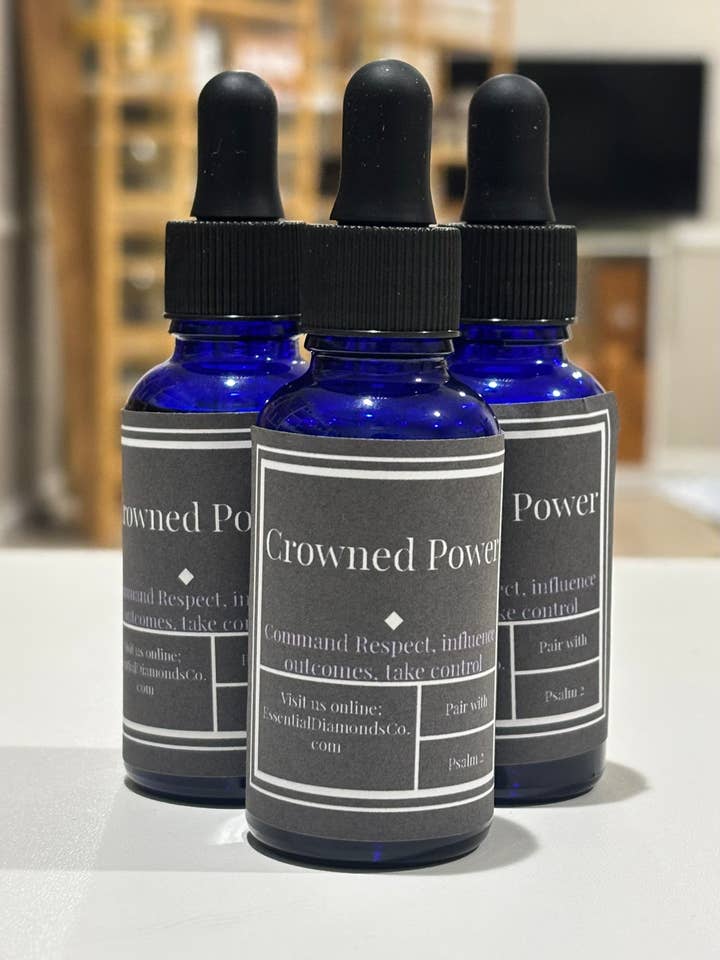 Crowned Power Oil for wholesale by Essential Diamonds Co