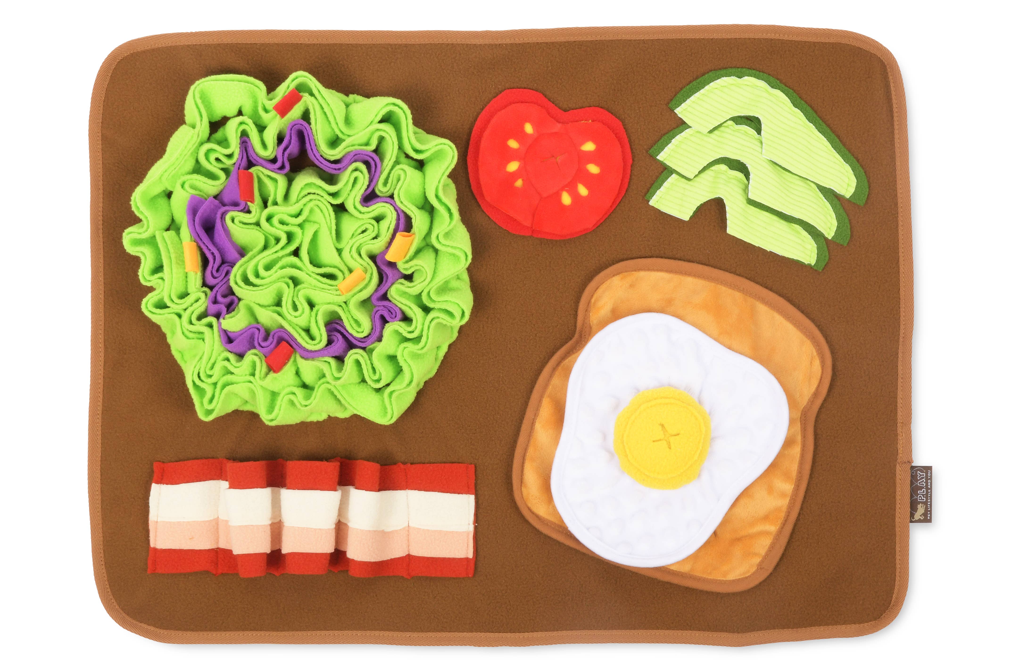 P.L.A.Y. Pet Lifestyle and You - Wholesale Pet Food Mat - Dog - Snuffle Mat - Savory Sunrise2