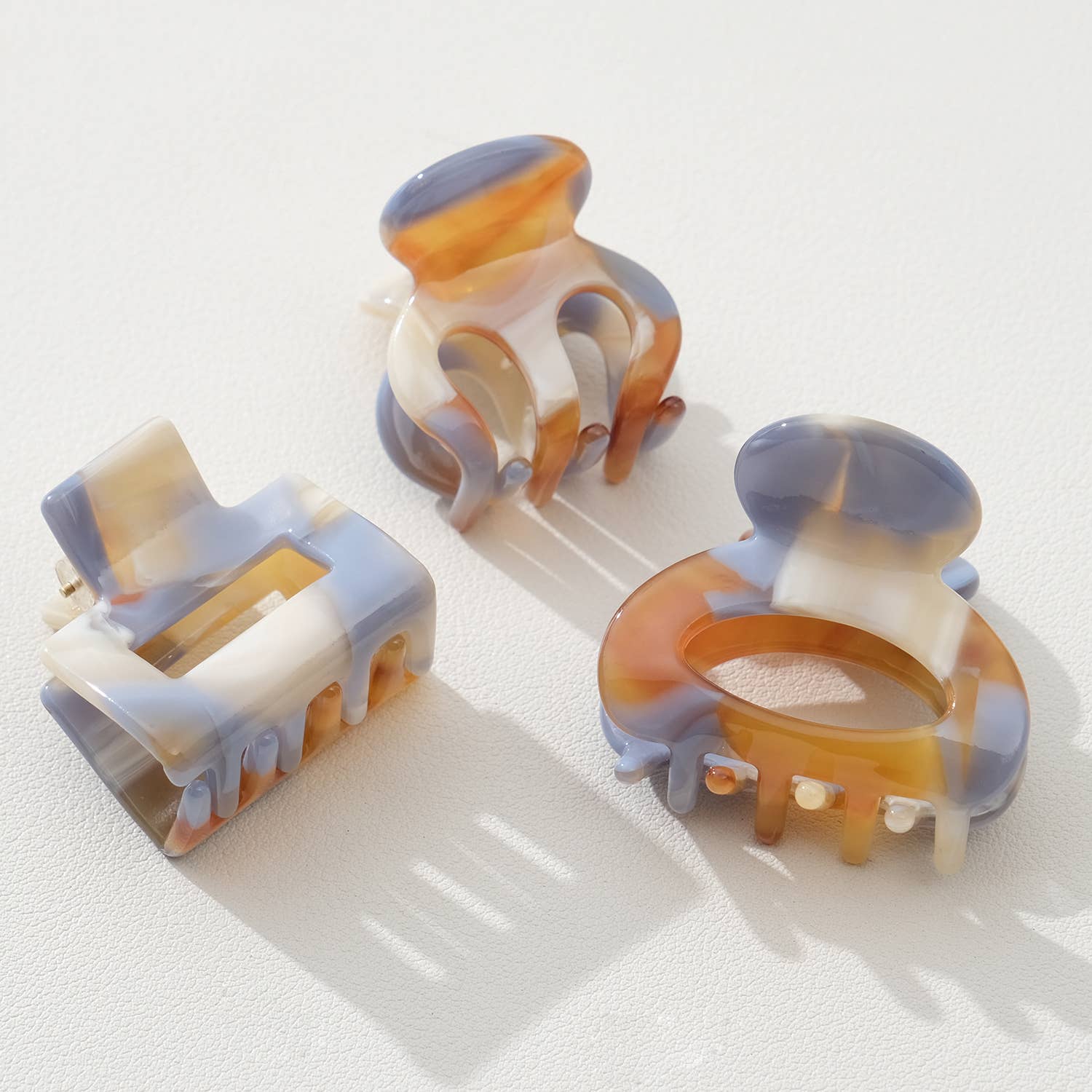 Sortiert Wüstenabend Mini | Verschiedene Mini-Haarspangen für den Großhandel auf Faire