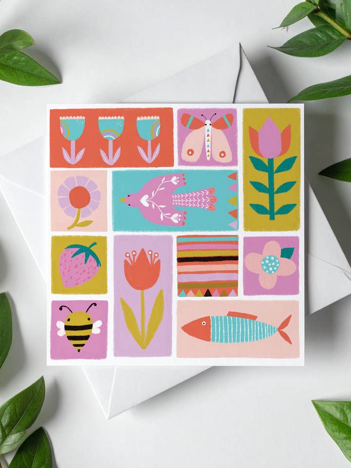 Mini Carta Fiori Nativi (Copia) per la vendita all'ingrosso da parte di Bird & Blossom Design Studio