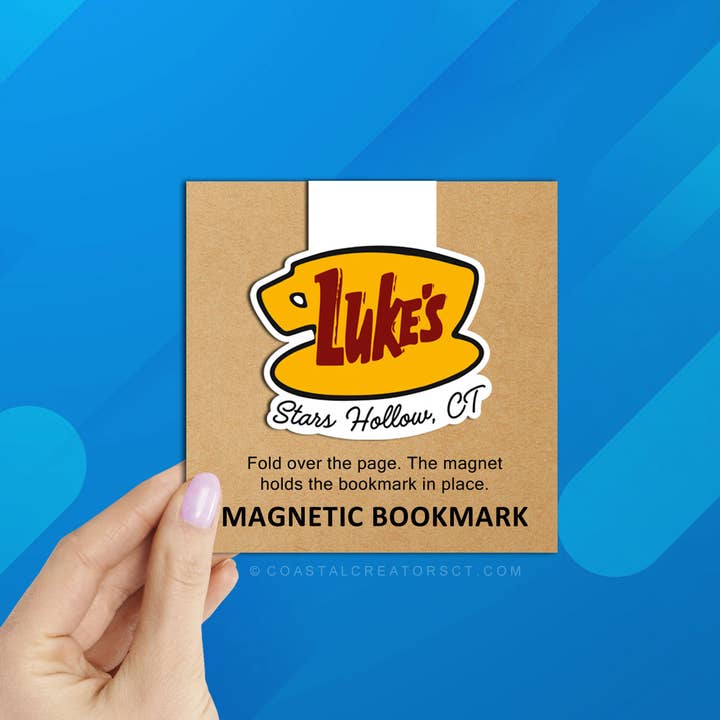 Coastal Creators of Connecticut - Wholesale Journal/Diary - Gilmore Girls Autumn Journal + Luke's Magnetic Bookmark Set4