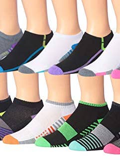 James Fiallo Men's 12-Pairs Performance Low Cut Athletic Sport Socks 2909-16 for wholesale by Gold Hose LLC