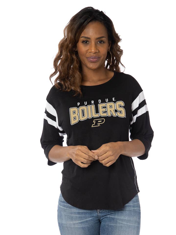 Purdue Boilermakers Abigail Gameday Jersey for wholesale by Flying Colors Apparel