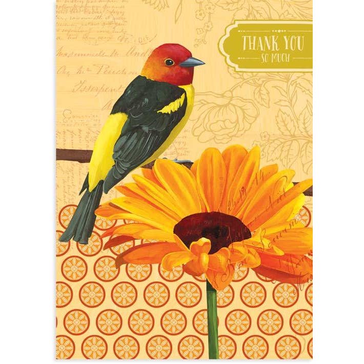 Tanager wenskaart voor wholesale door 23rd Day Paper Goods