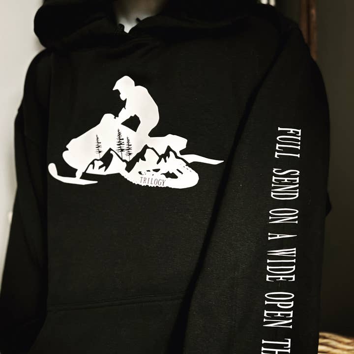 Snowmobile Hoodie for wholesale by Rustic Girls