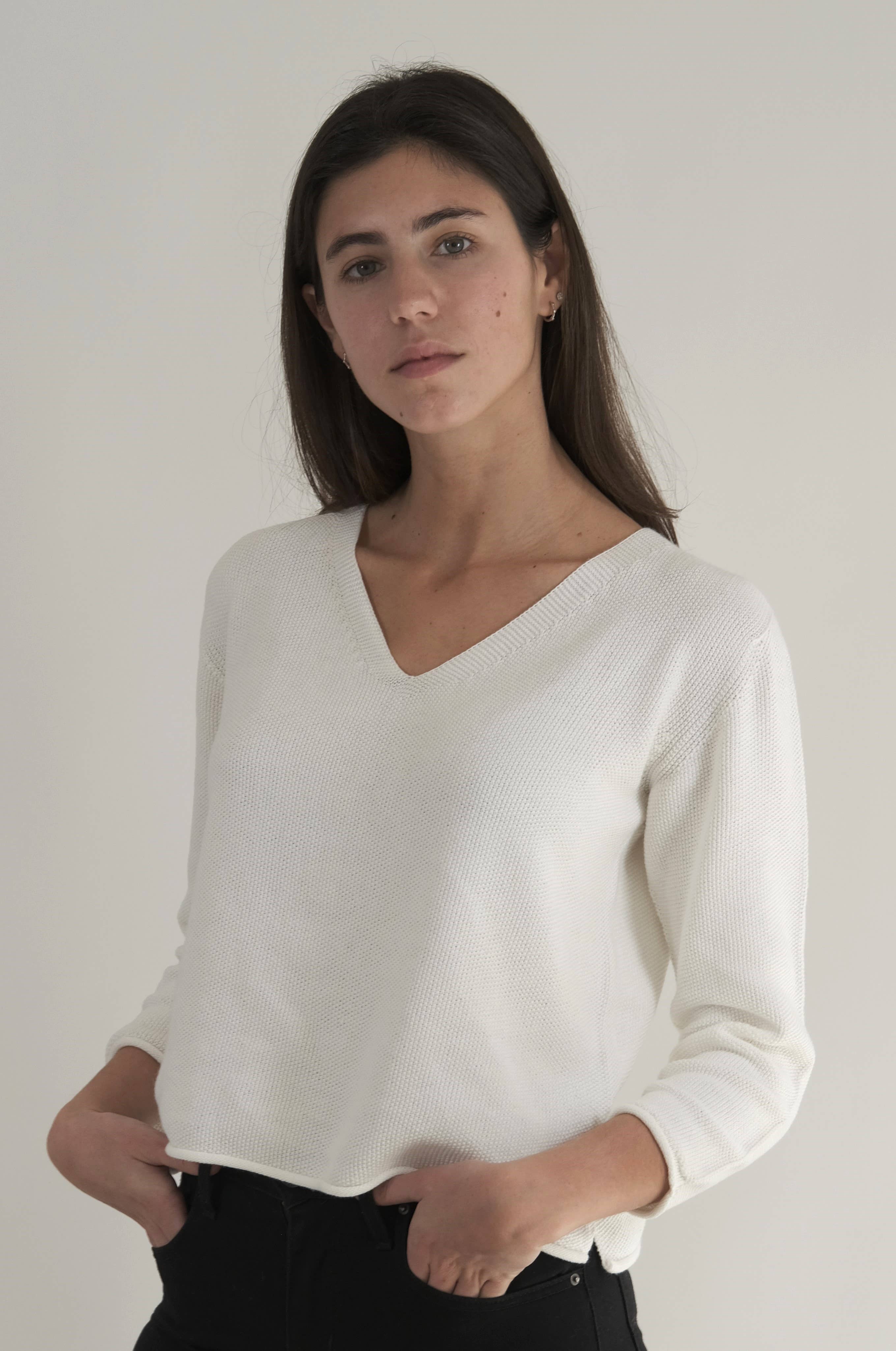 TEROTEX26 S.L. - Venta al por mayor Jersey corto de punto - Mujer - JERSEY PICO GRANO DE ARROZ0