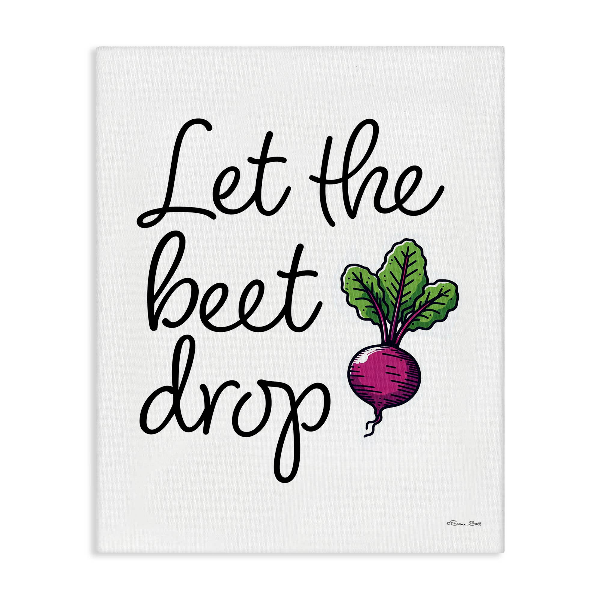 Stupell Industries – wholesale Wall sign – Let The Beet Drop - Unframed Wall Art5