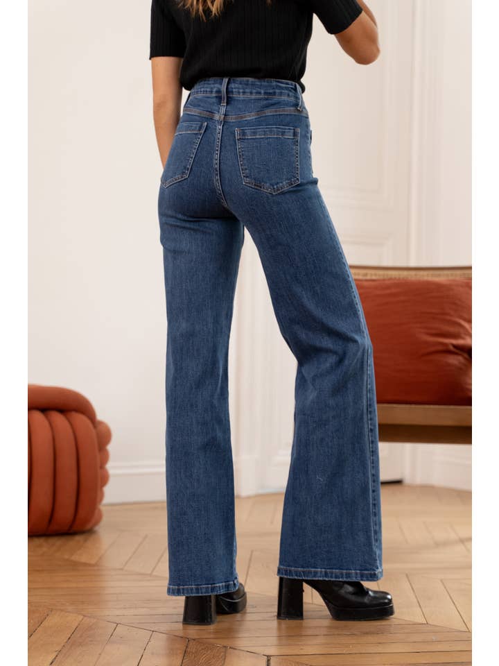 Oraije Paris - Wholesale Jeans - Women's - Gaspard wide jeans12