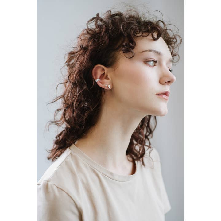 Kara Yoo - Wholesale Stud/Post Earrings - Tiny Pebble Studs