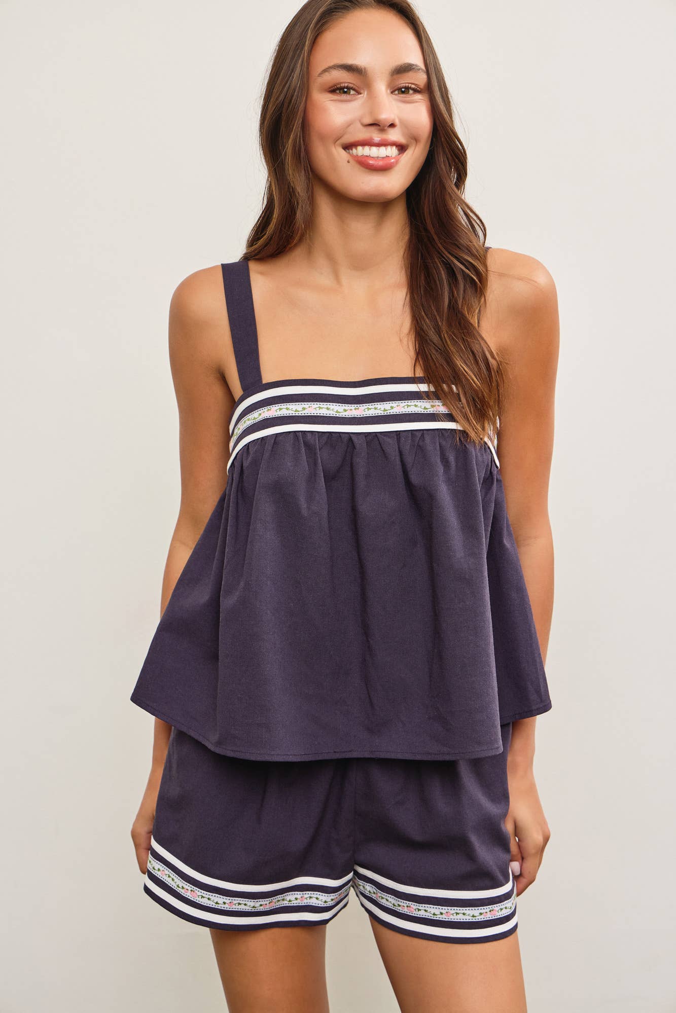 Mustard Seed – wholesale Blus - Dam – BABYDOLL ÄRMLÖS TOPP6