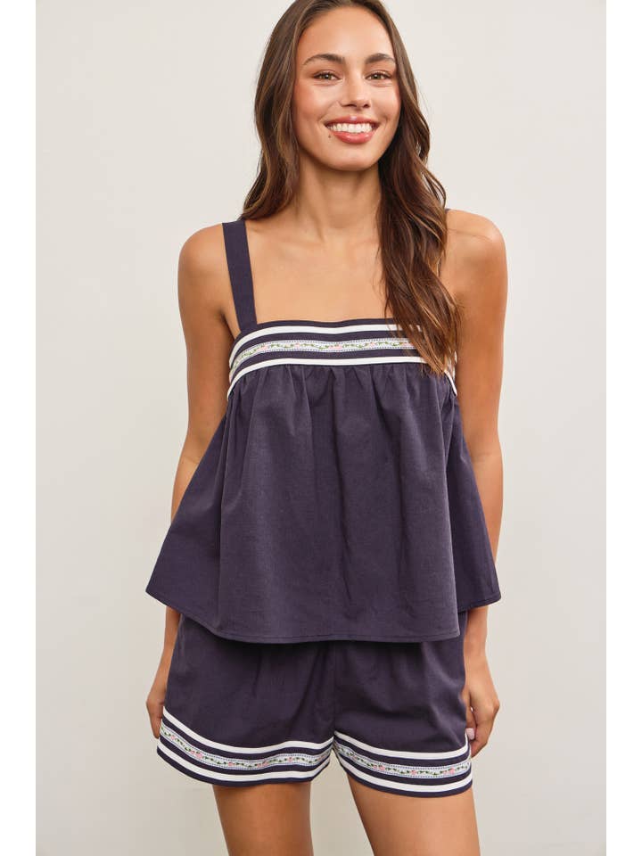 Mustard Seed – wholesale Blus - Dam – BABYDOLL ÄRMLÖS TOPP6