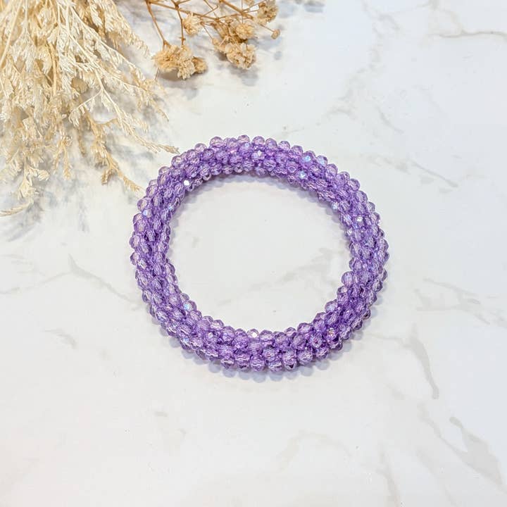 LOLO & YAYA - Wholesale Link & Chain Bracelet - Red-tone crystal effect bracelet10