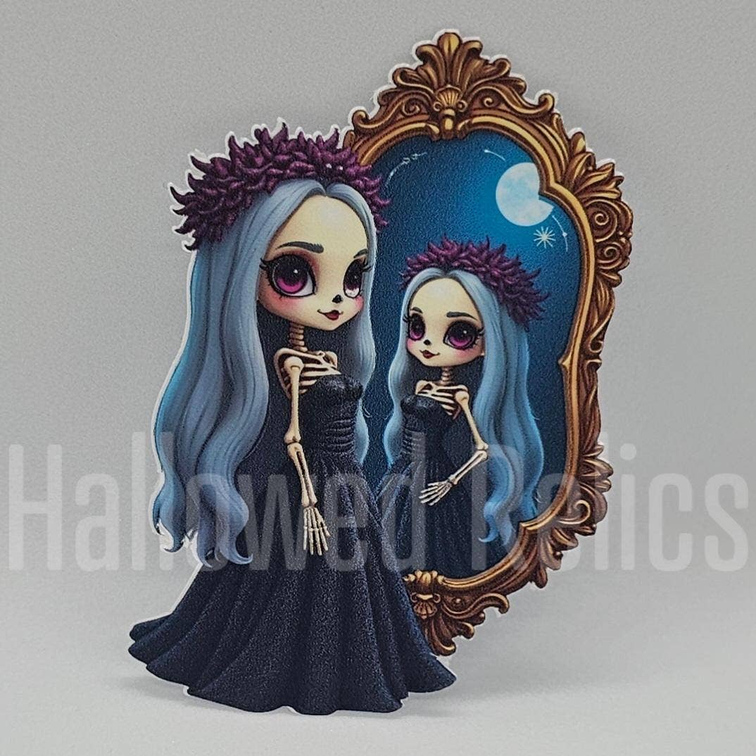 Hallowed Relics - Wholesale Sticker - Gothic Princess Skeleton Kawaii Sticker Set4