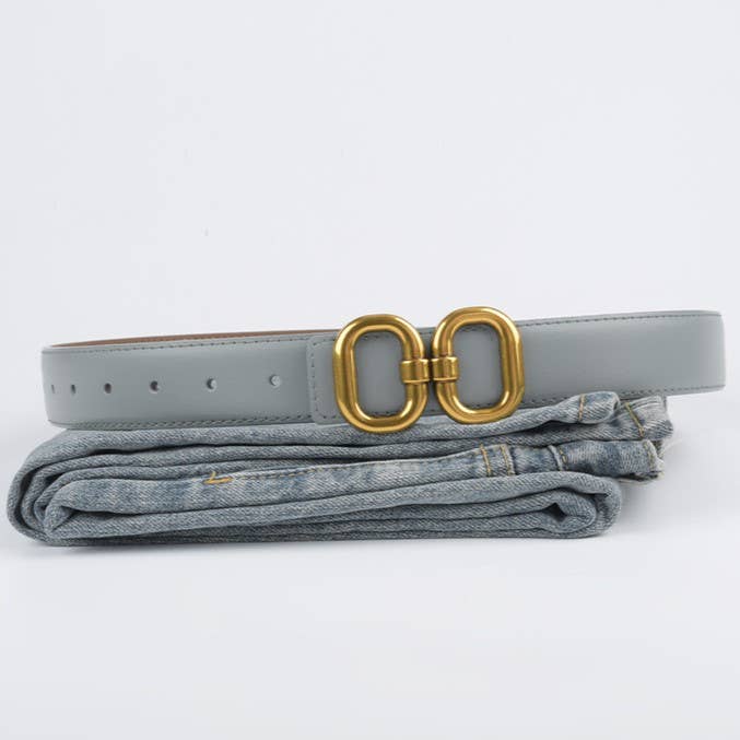 PEACH ACCESSORIES – wholesale Bälte - Dam – Mångsidigt bälte med dubbel ringbuckle BEL0576