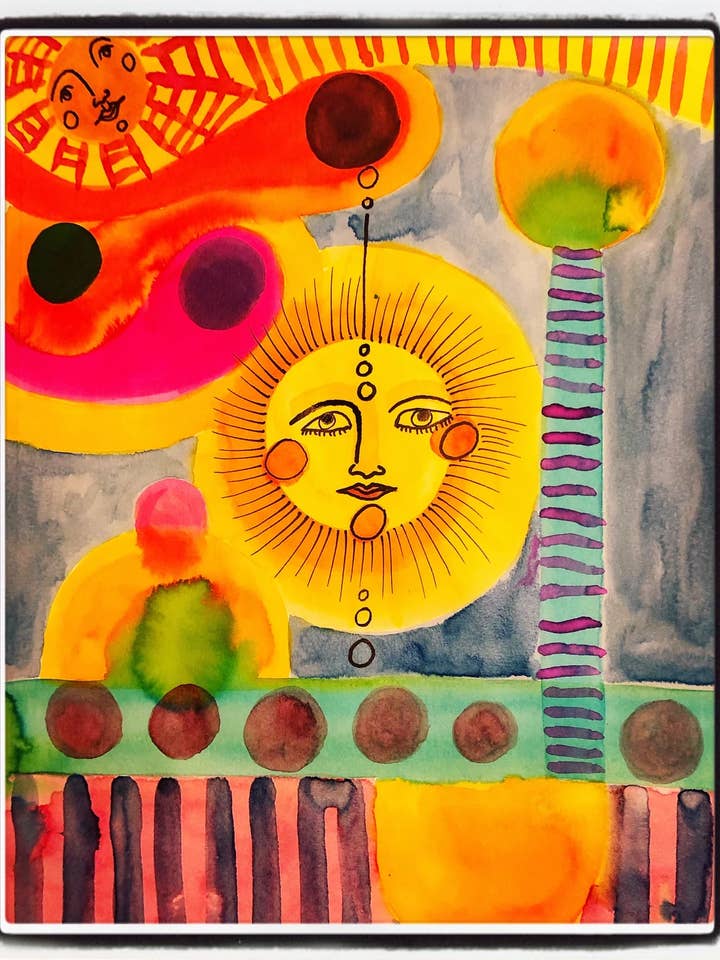 Dagen efter i dag Fløjl Fine Art Print for engroshandel hos Shop Love Live Give