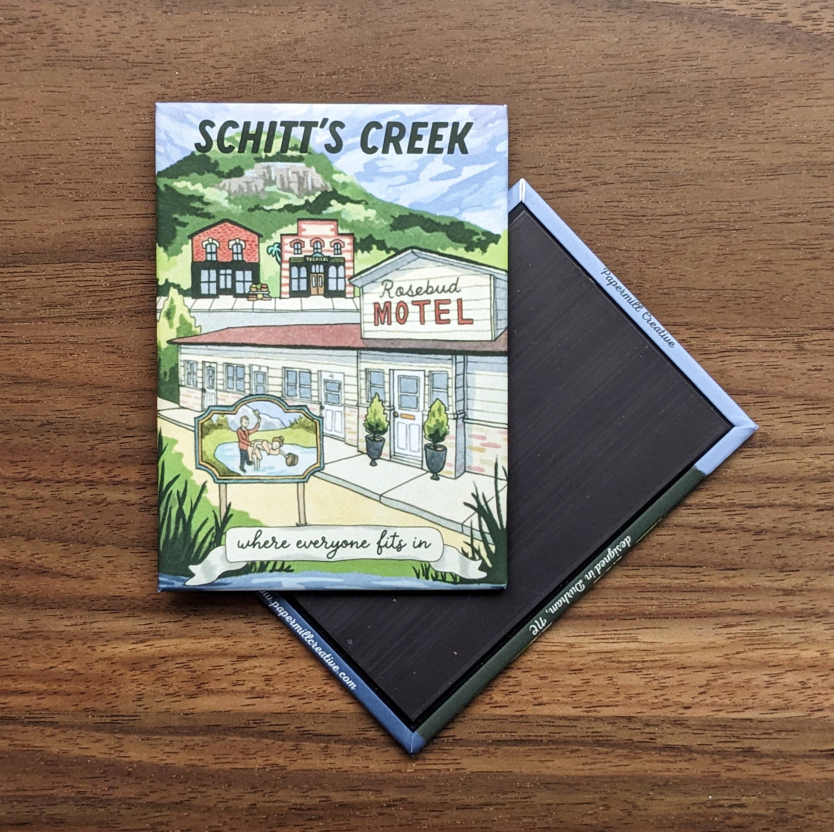 Papermill Creative - Wholesale Magnet - Schitt's Creek Souvenir Magnet1
