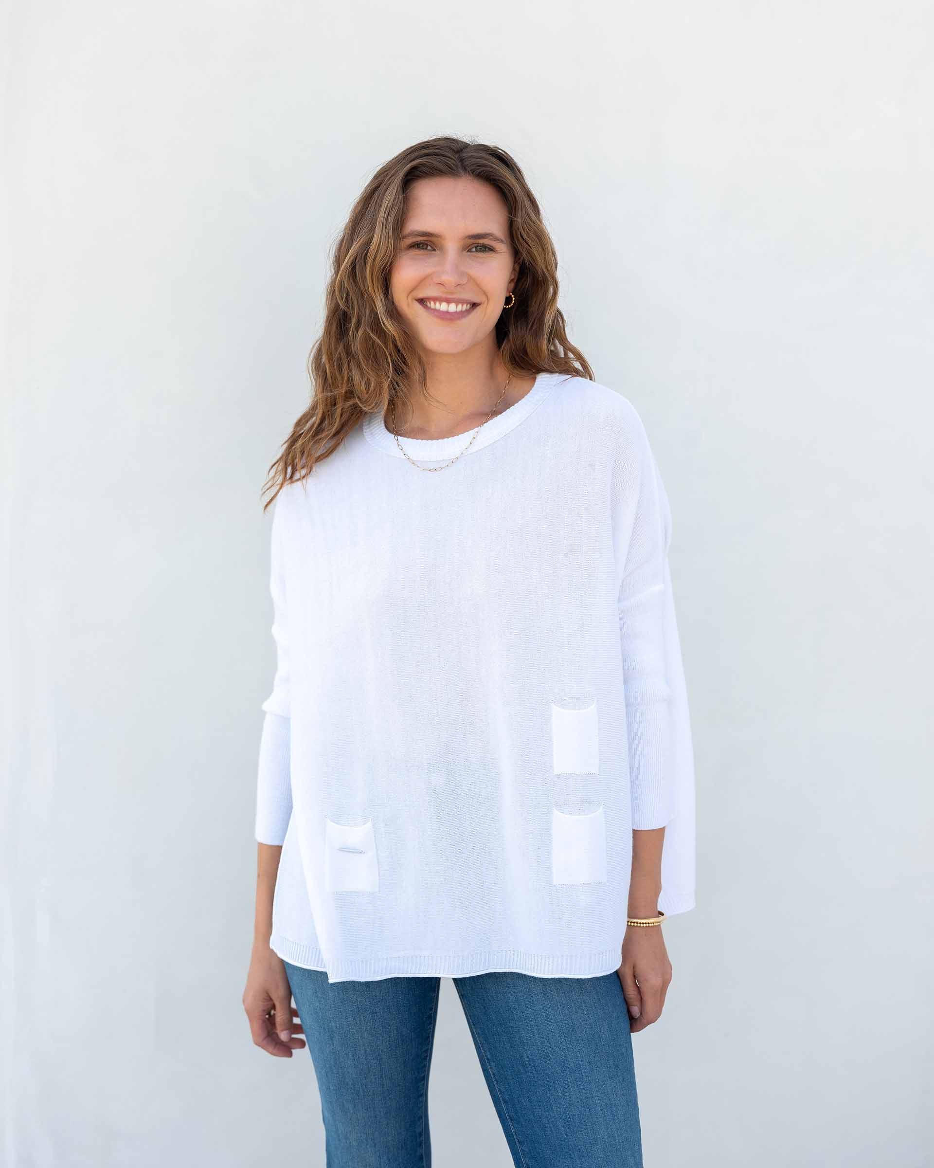 MERSEA - Wholesale Knit Sweater - Women's - Catalina Crewneck Sweater114