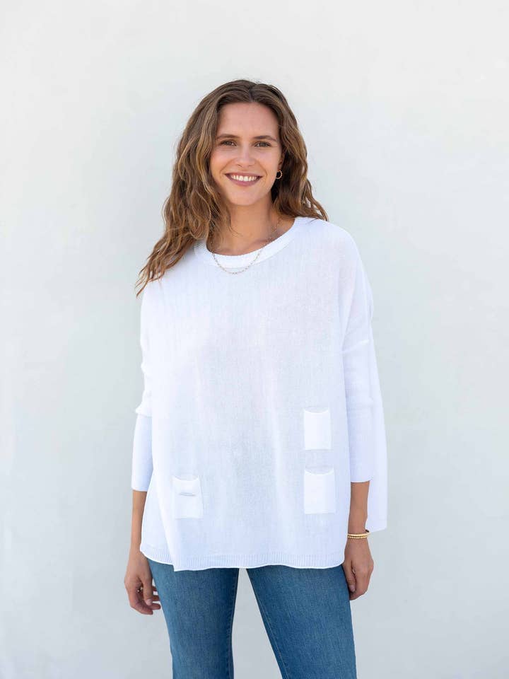 MERSEA - Wholesale Knit Sweater - Women's - Catalina Crewneck Sweater114