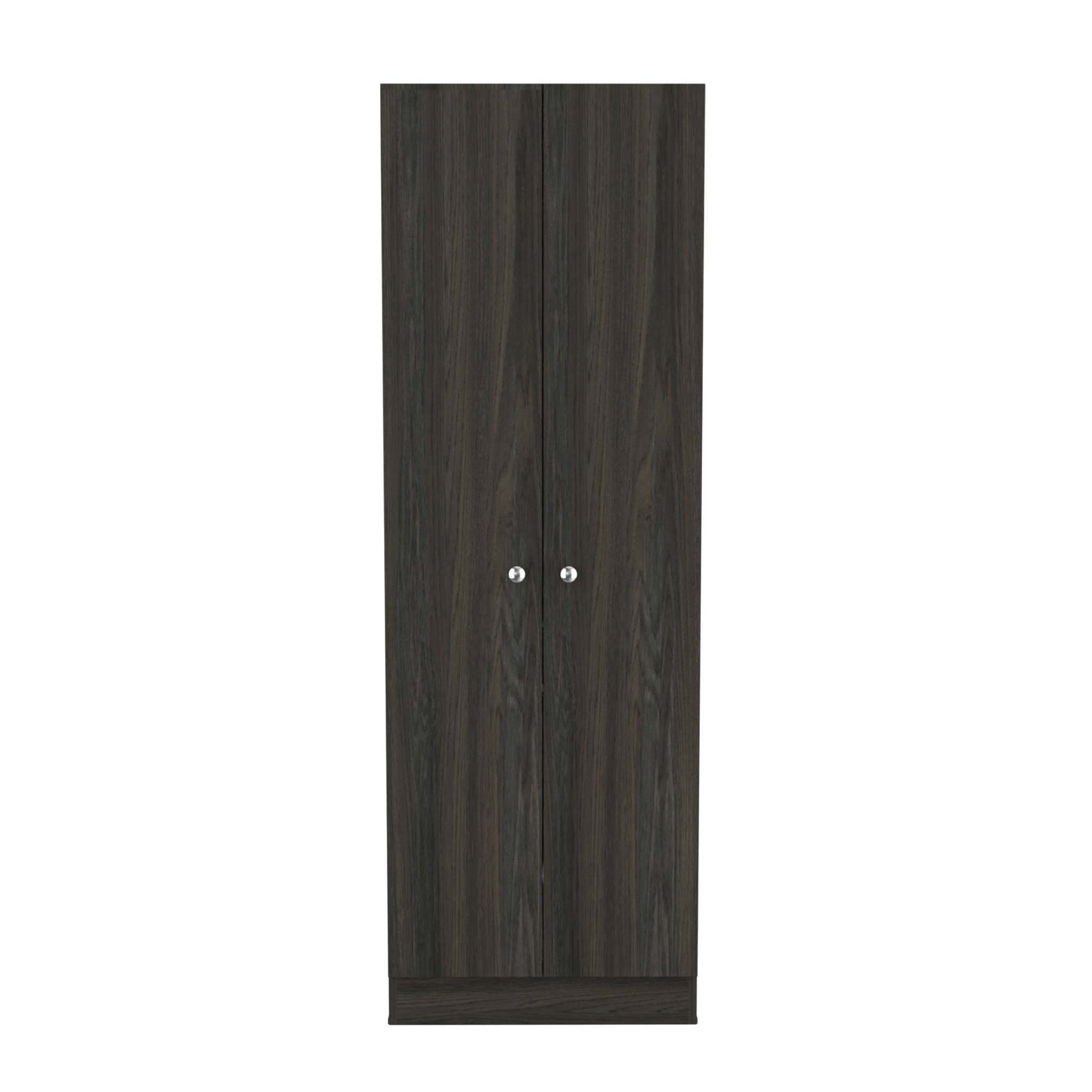 HomeRoots - Wholesale Kitchen storage/organiser - 71" Dark Brown Wood Pantry Or Storage Closet0