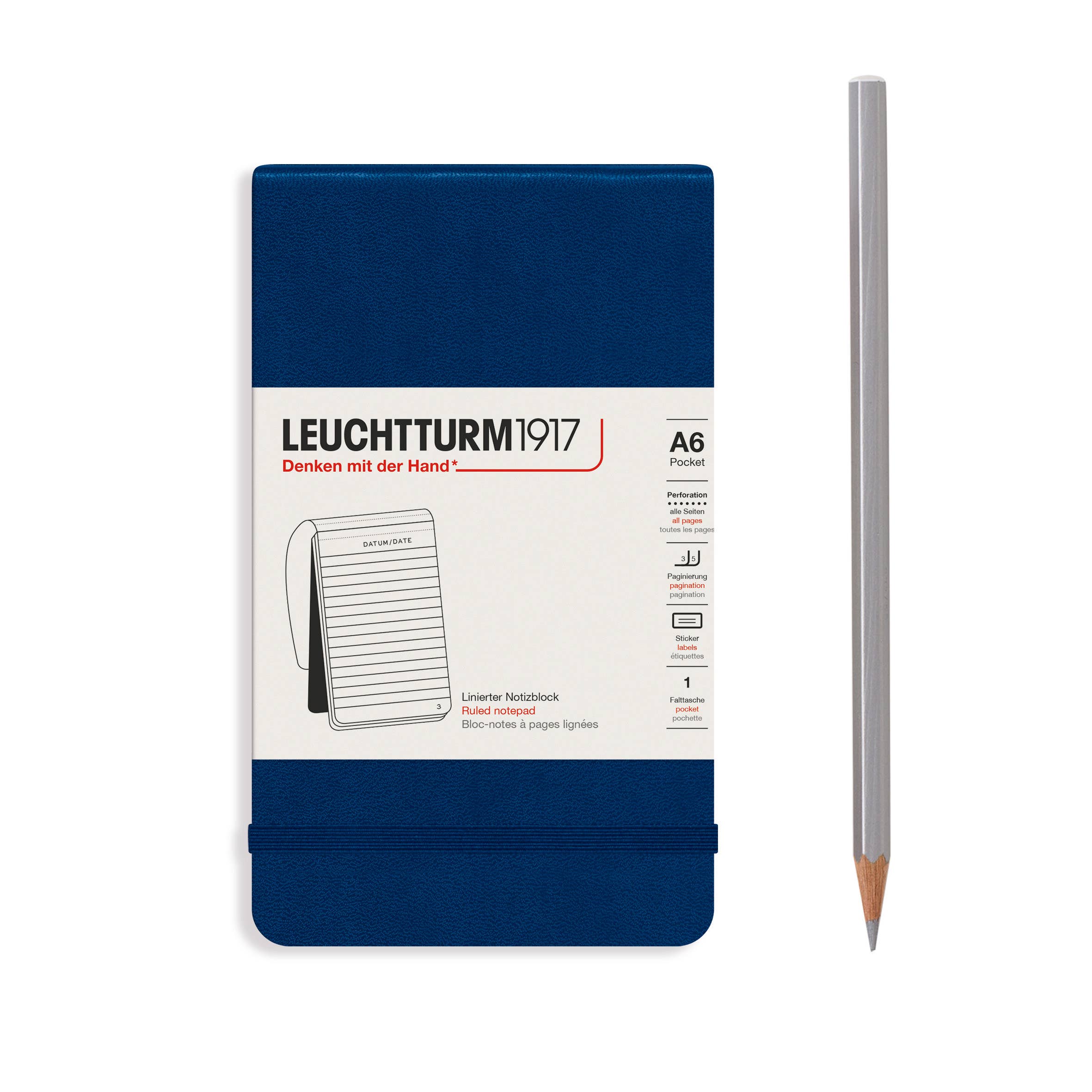 LEUCHTTURM1917 - Wholesale Notepad - Notepads Pocket (A6)8