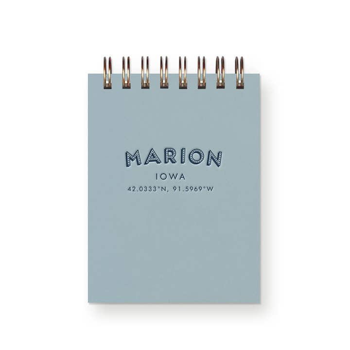 Ruff House Print Shop - Wholesale Notebook - Custom City Coordinates Mini Jotter Notebook11