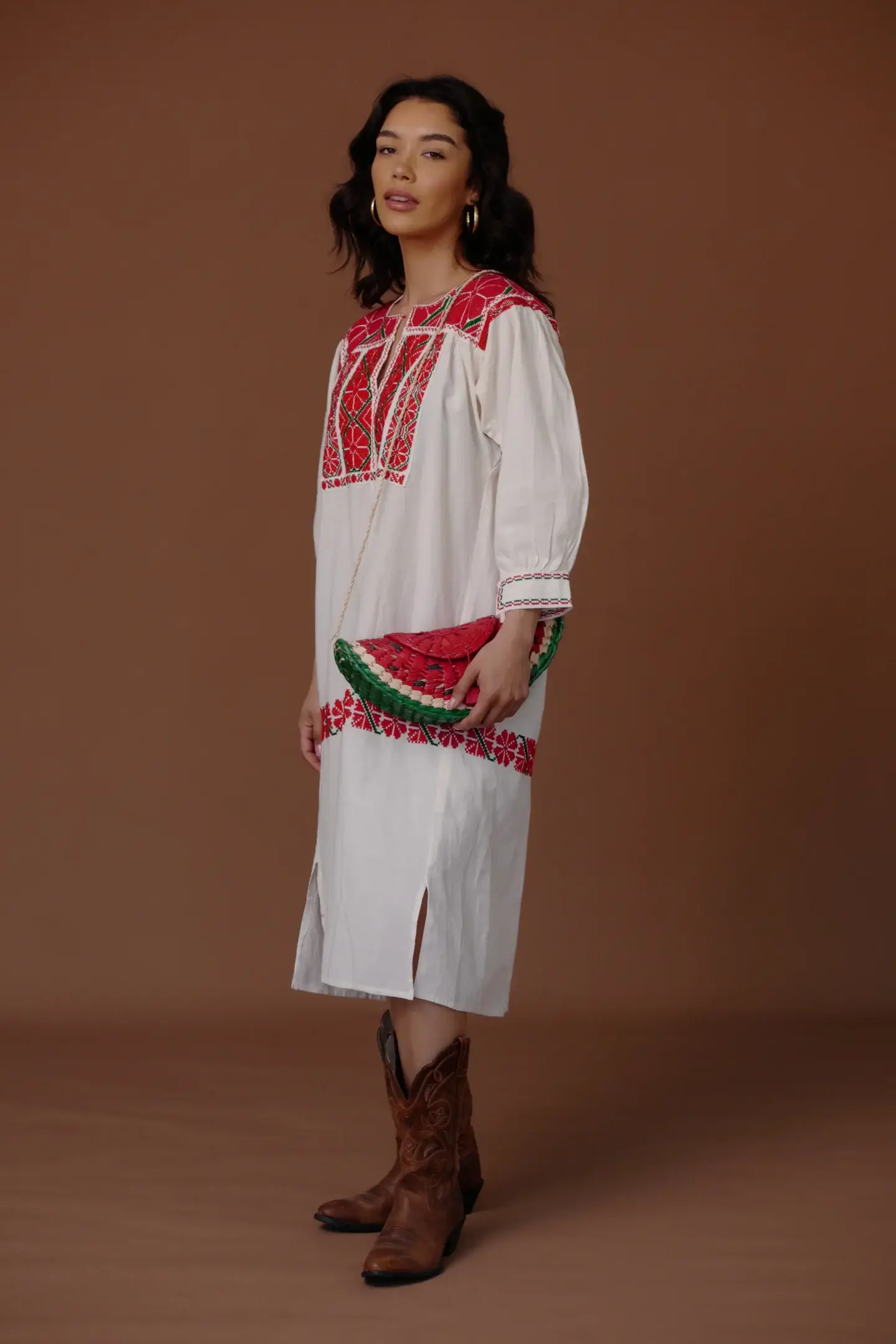 LOLA Y TULA - Wholesale Crossbody Bag - Women's - Woven Watermelon Bag1