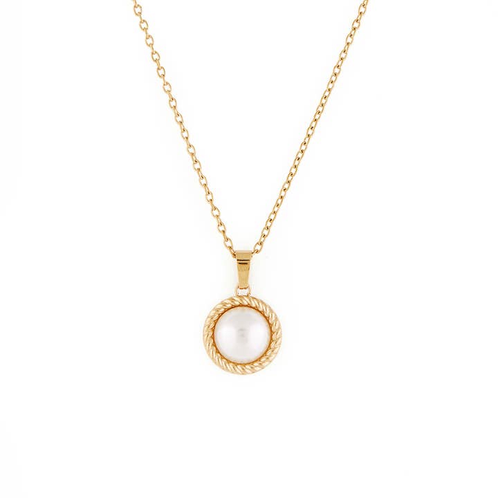 Paloma Necklace - Gold Plated for wholesale by Twenty Compass