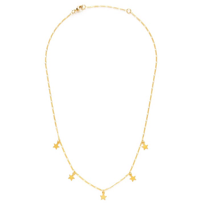 Amano Studio - Wholesale Pendant/Charm Necklace - Five Stars Necklace2