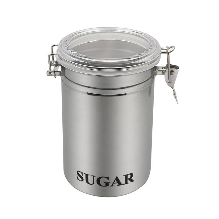 Fox Run Stainless Steel Sugar Container, 62 oz Canister and other Purchase Wholesale how much sugar on a. Free Returns & Net 60 Terms on Faire trending on Faire.