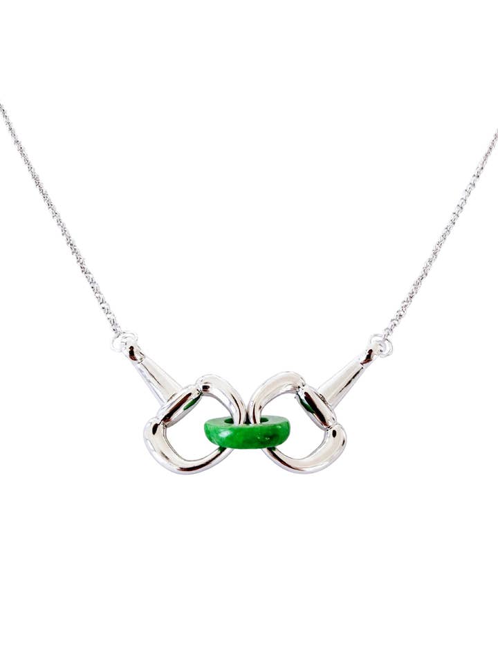 Year of the Horse — Limited Edition Equestrian Snaffle Bit Necklace for wholesale by seree