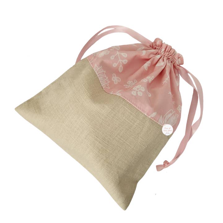 Gabrielle lined pouch for wholesale by Rose et rêves dorés