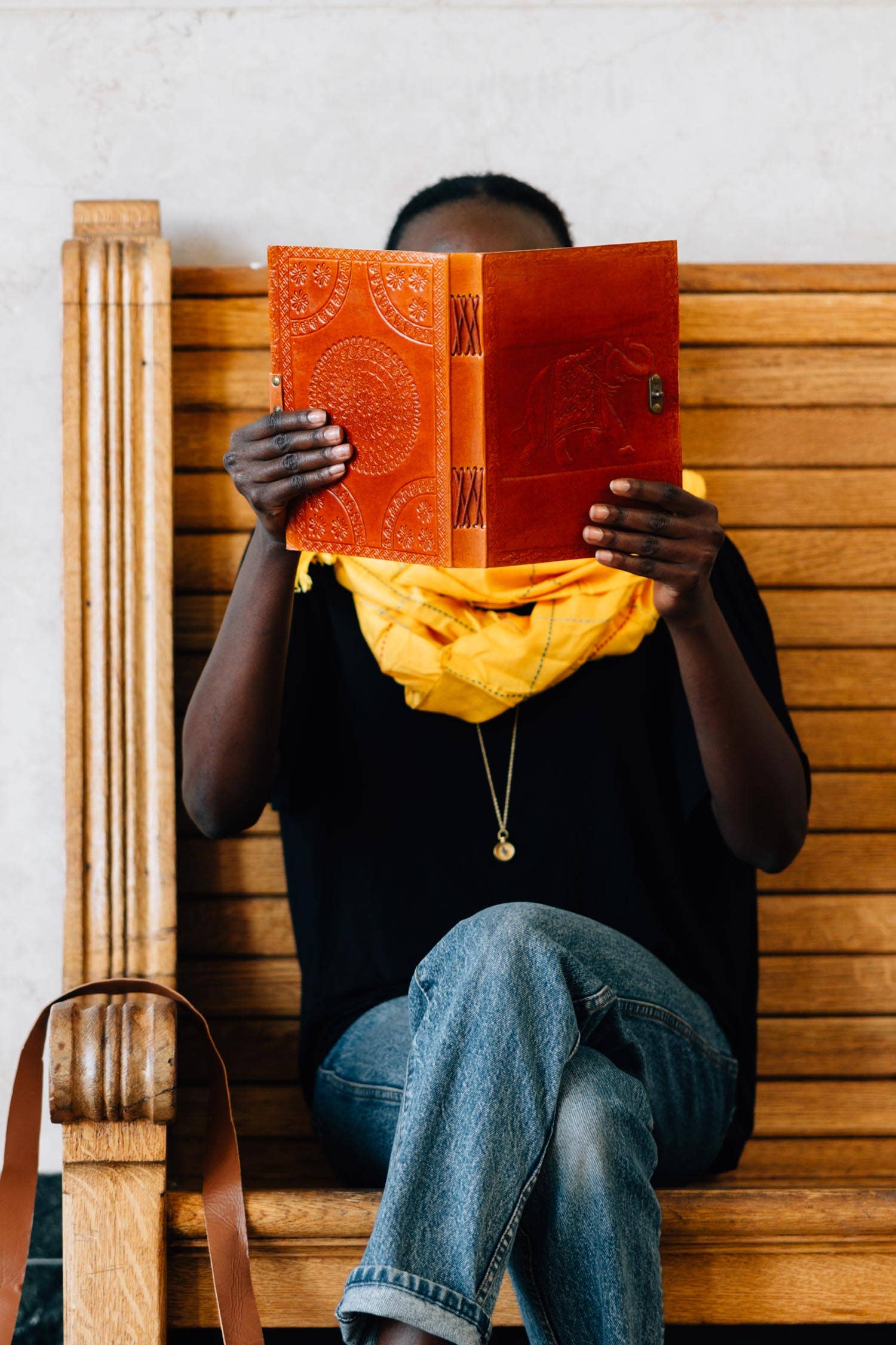 Ten Thousand Villages - Wholesale Journal/Diary - Leather Elephant Journal1