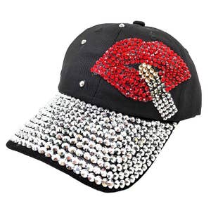 Rhinestone caps wholesale hotsell