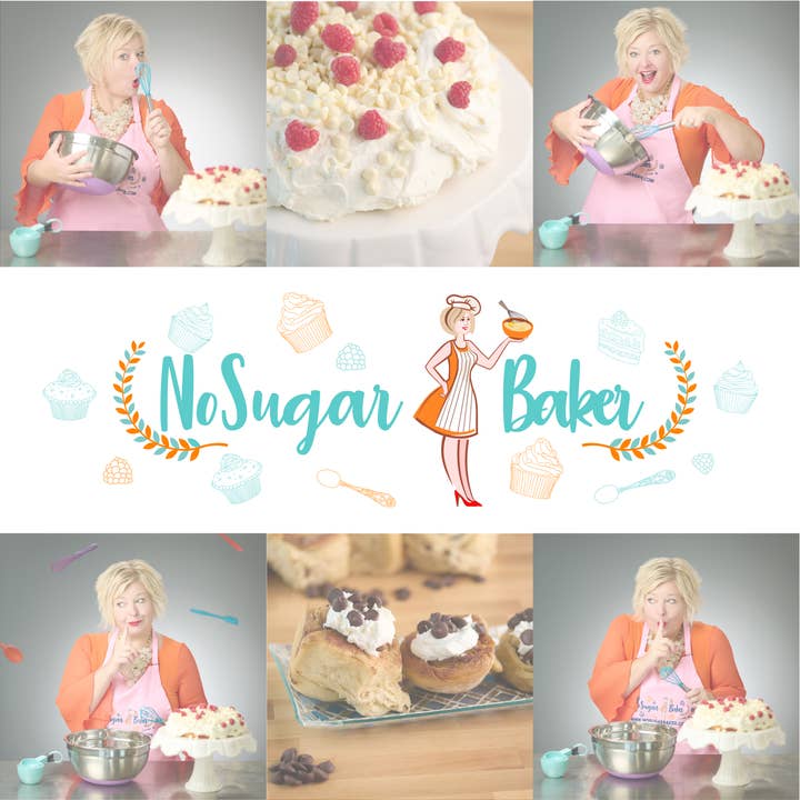 No Sugar Baker, LLC - Wholesale Cookbooks and food - No Sugar Baker Cookbook of Healthy Living & No Regrets2
