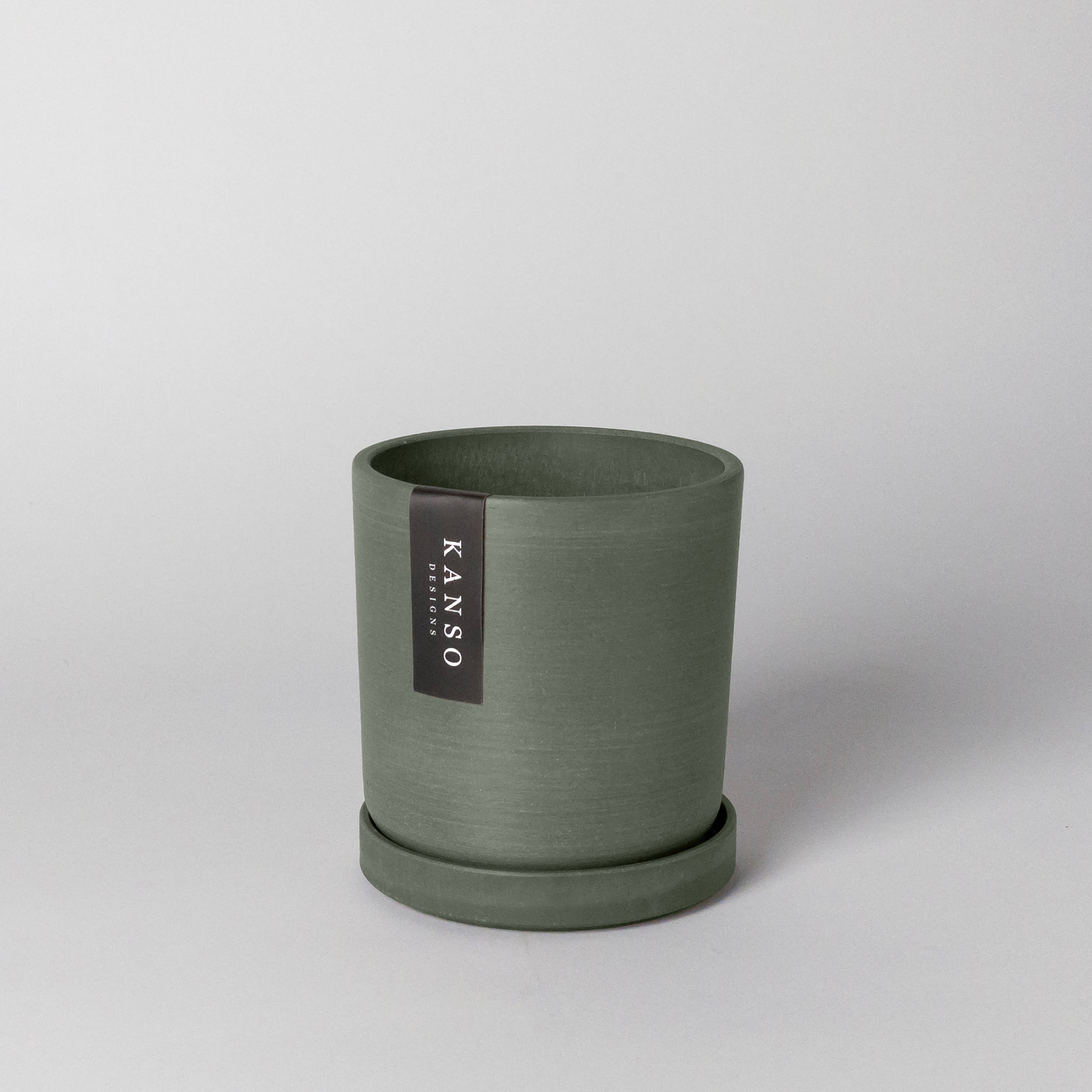 Kanso Designs - Vente Pot - Pots et soucoupes Signature 7" et 4" | Teintes naturelles3