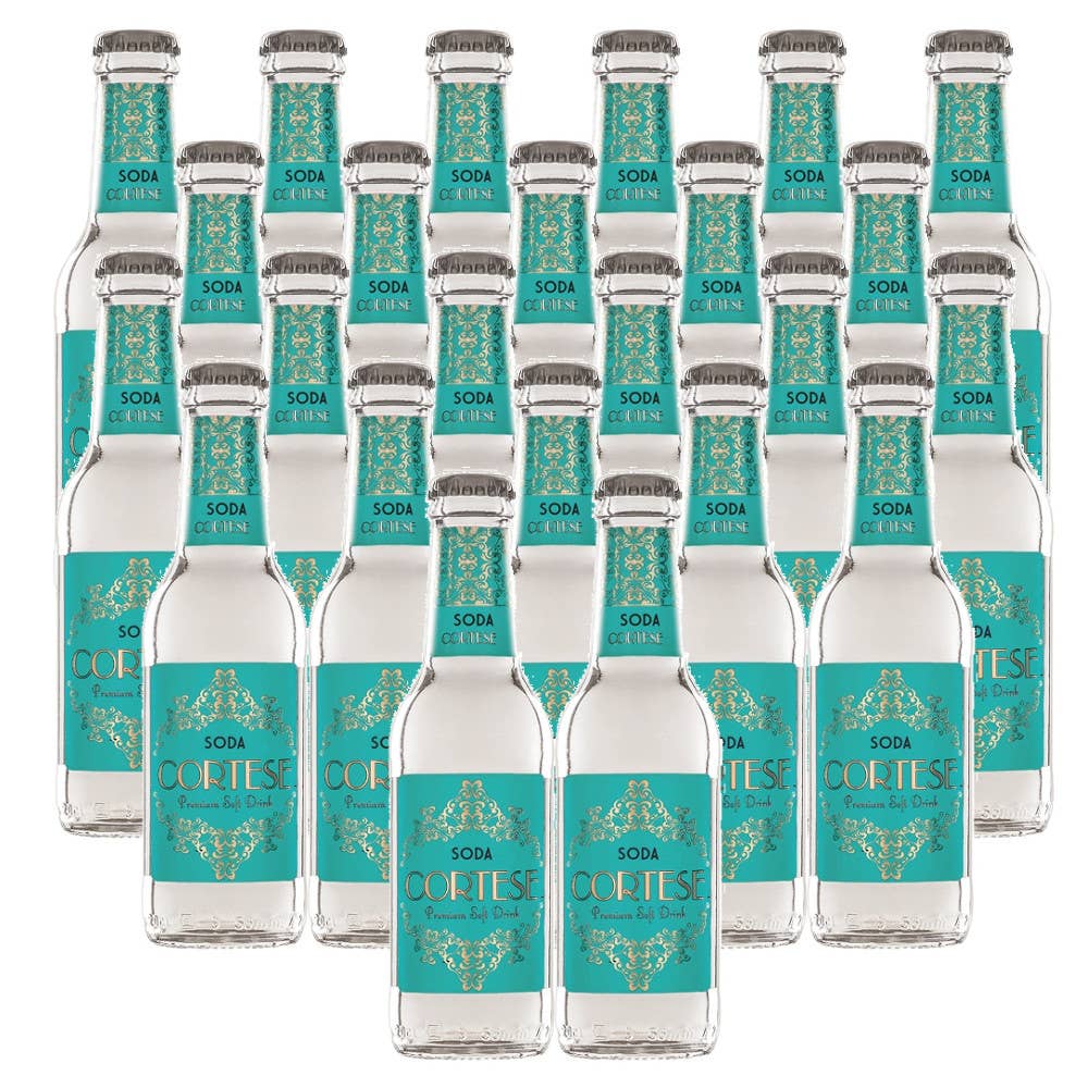 Metina SAS - Wholesale Soda/Carbonated Drink - CORTESE PREMIUM soda drink cl. 203