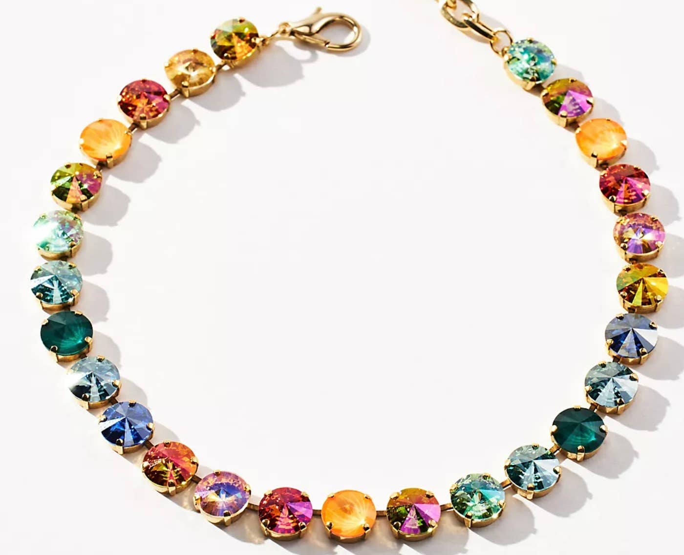 TOVA - Wholesale Pendant/Charm Necklace - The Sofia Necklace in Watermelon Mix3