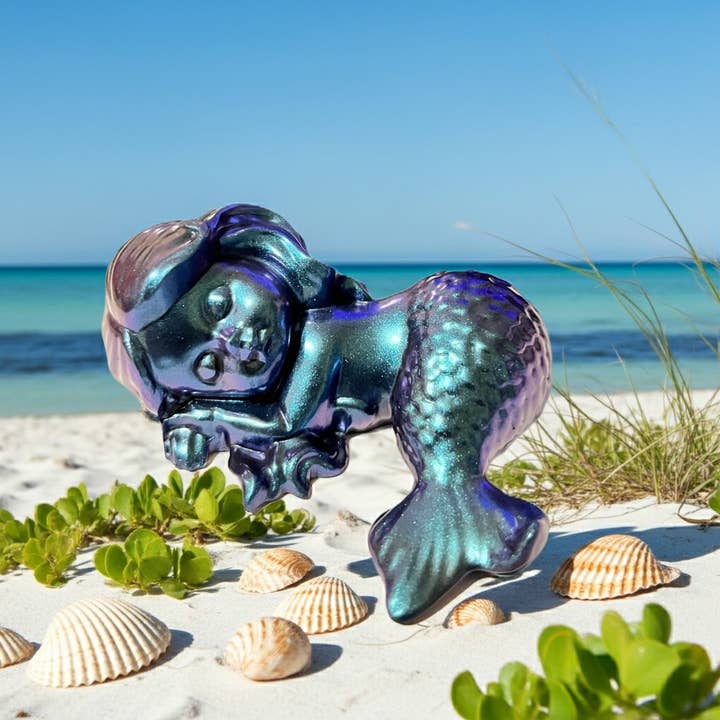 Handmade Cute Metallic Mermaid Ornament Home Decor Gift and other Purchase Wholesale mermaid figurines. Free Returns & Net 60 Terms on Faire trending on Faire.