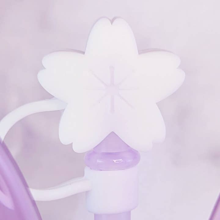 Coperchi per Cannucce Bianchi Sakura per Bicchiere per la vendita all'ingrosso da parte di Kittynaut