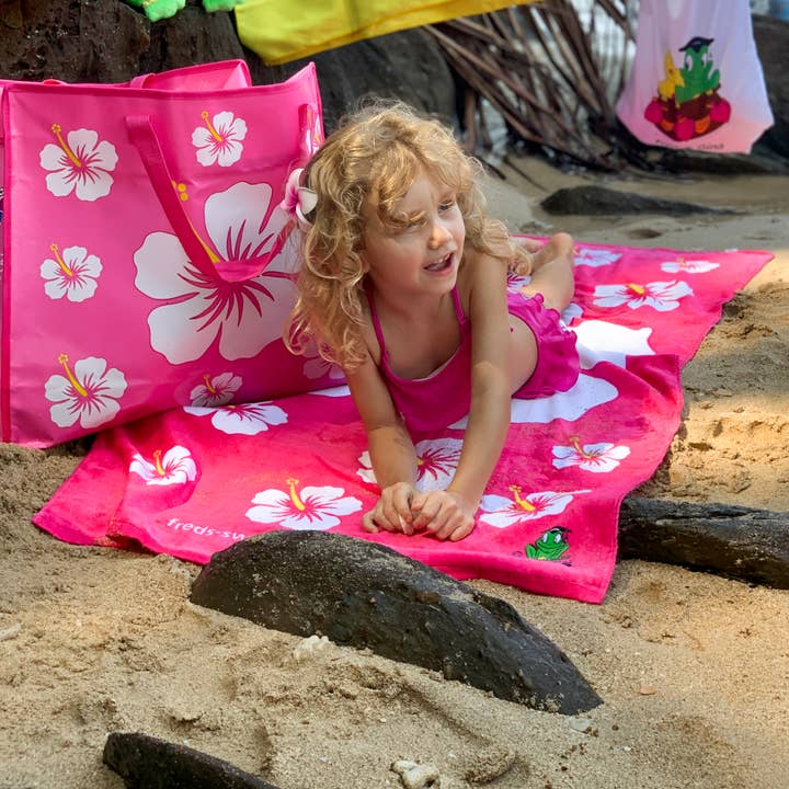 Velours Strandtuch für den Großhandel von FREDS SWIM ACADEMY GmbH