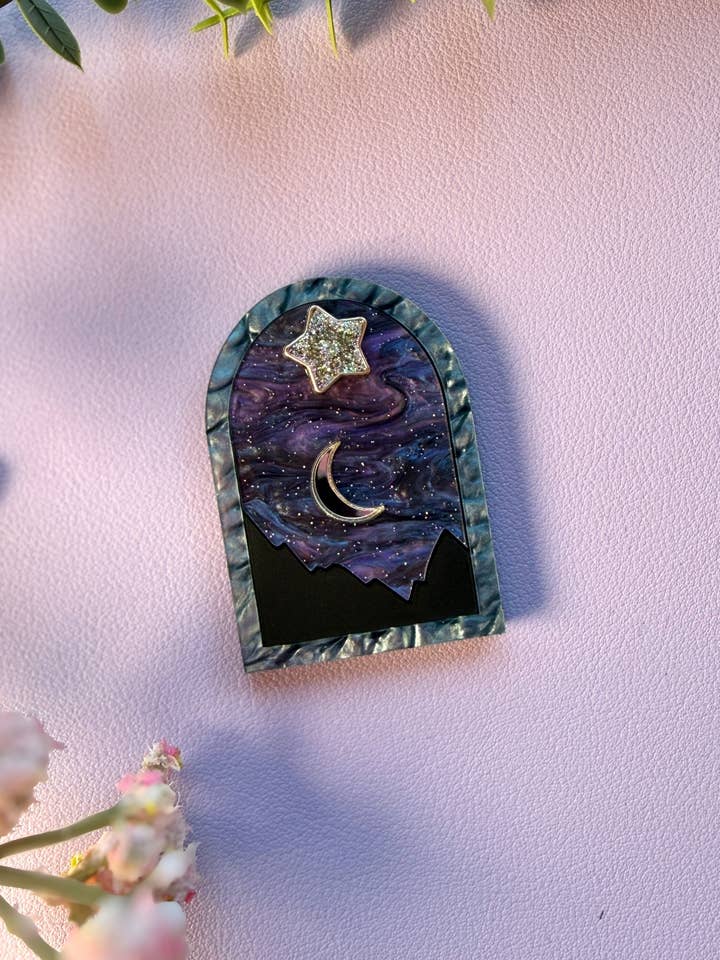 Starlight RealmSpinner™ Fidget Charm for wholesale by Lunar Cult Design