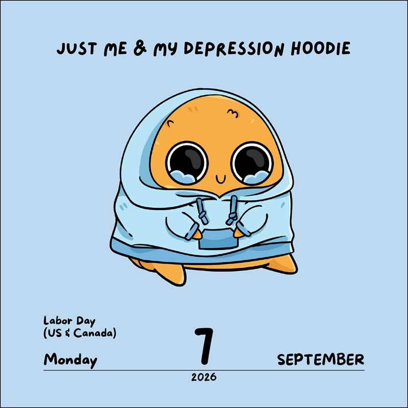 Simon & Schuster - Wholesale Arts & Entertainment - Sad Nuggie 2026 Day-to-Day Calendar by Sad Nuggie3