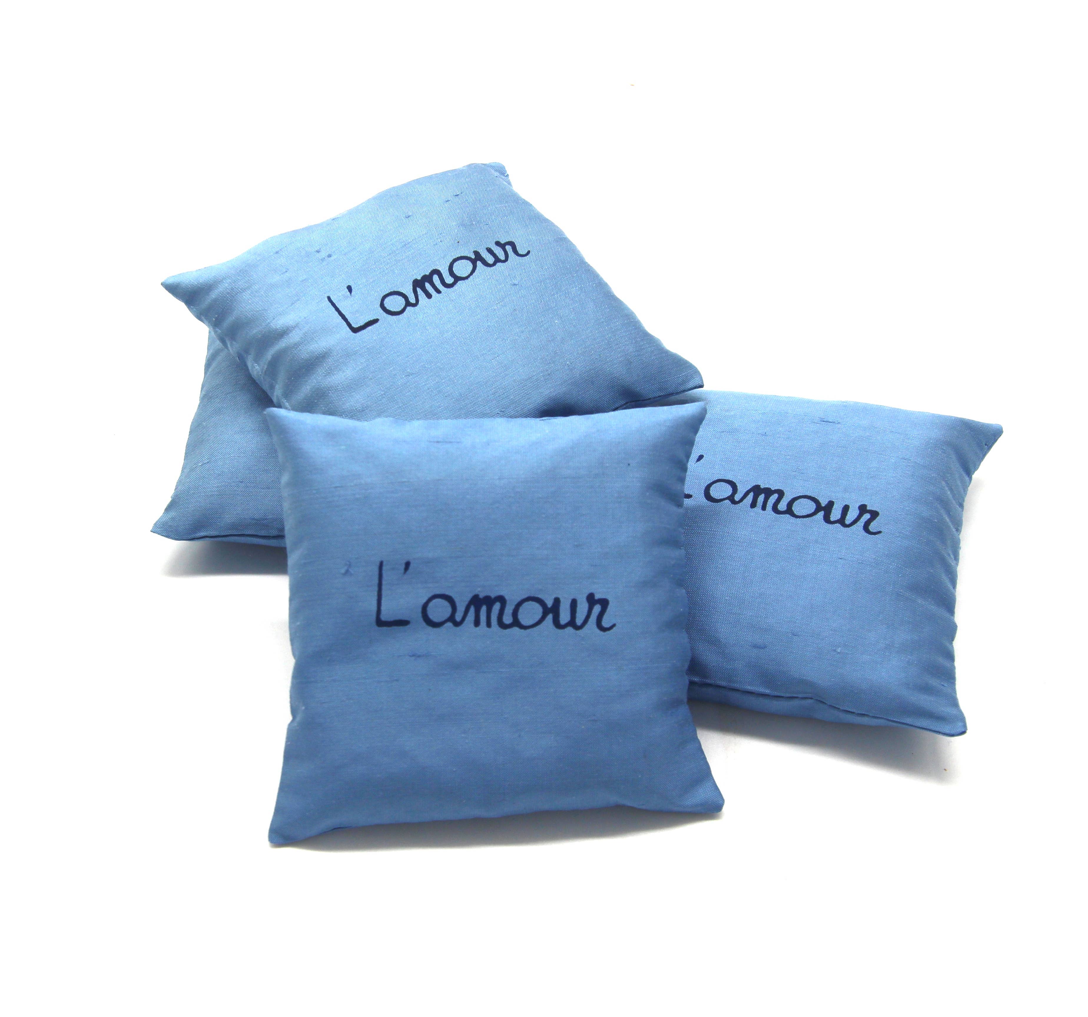 Estelle Billot - Wholesale Zakje - Dupioni zijden lavendelzakje - L'amour enkel zakje1